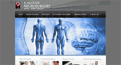 Desktop Screenshot of flagstaffneurosurgery.com